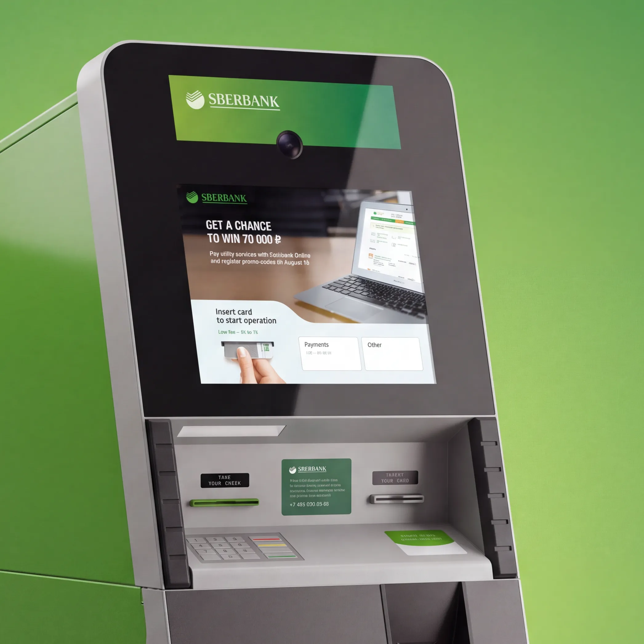 Sberbank — ATM Interface